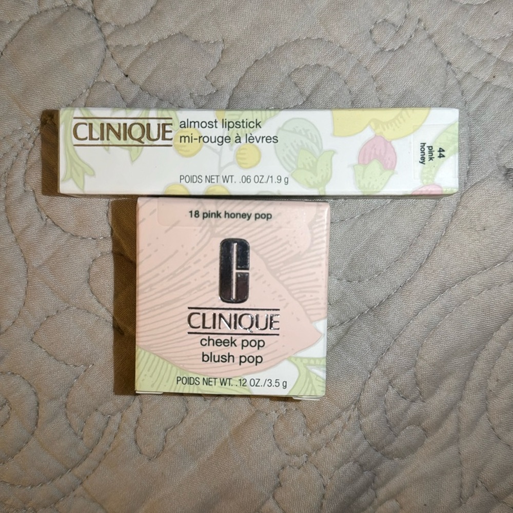 Clinique Pink Honey Lip & Blush DUO!!!